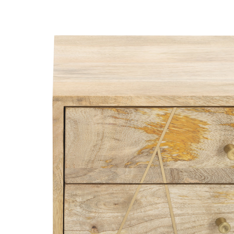 Loon Peak® Wood Drawer Storage Bench Wayfair